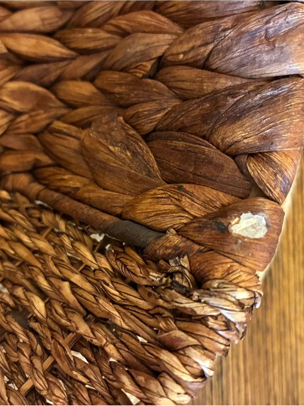 Hobby Lobby Brown Braided Seagrass Nesting Baskets Set of 2